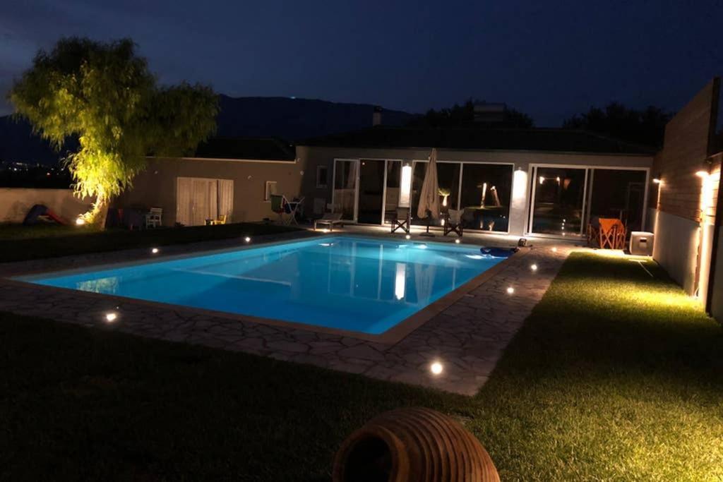Sunlit Pool House Villa Posidhonía Eksteriør billede